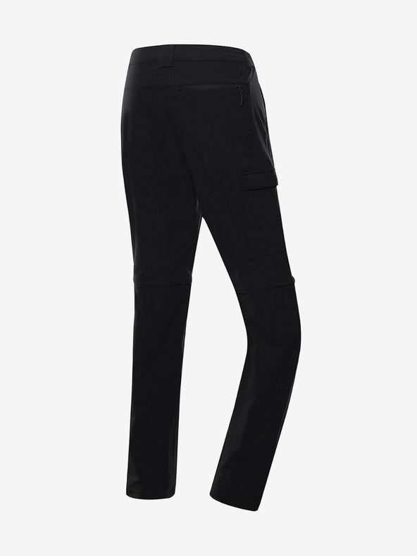 ALPINE PRO Pánske nepremokavé nohavice ALPINE PRO NESC čierna