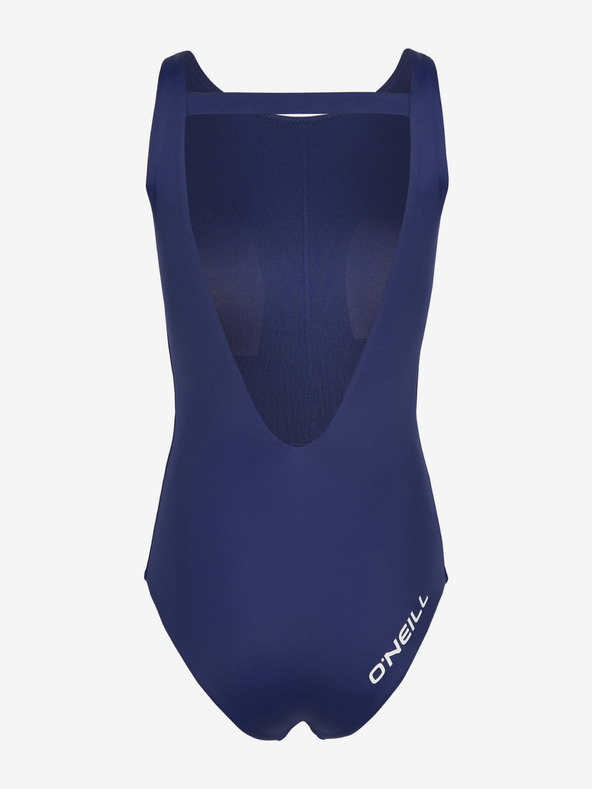 O'Neill Tmavomodré dámske jednodielne plavky O'Neill LOGO SWIMSUIT
