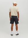 Jack & Jones Čierne pánske džínsové šortky Jack & Jones Chris
