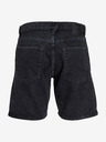 Jack & Jones Čierne pánske džínsové šortky Jack & Jones Chris