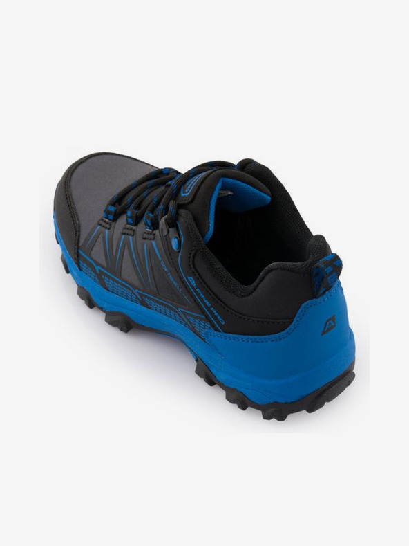 ALPINE PRO Modro-čierne chlapčenské outdoorové topánky ALPINE PRO Faro