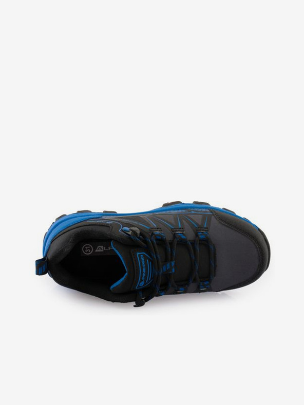 ALPINE PRO Modro-čierne chlapčenské outdoorové topánky ALPINE PRO Faro