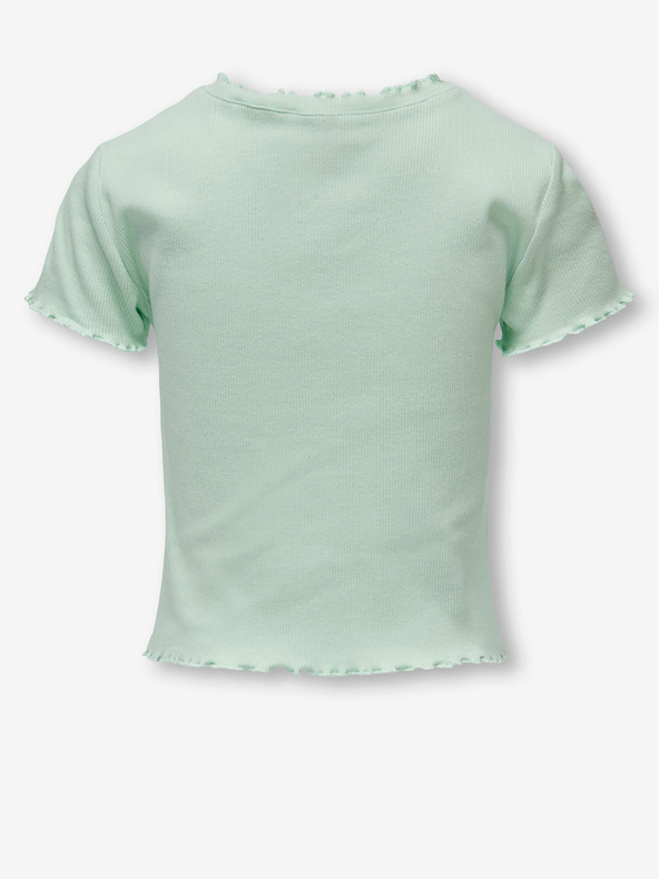 ONLY Mentolové dievčenské tričko ONLY Laila