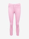 Orsay Ružové skrátené slim fit džínsy ORSAY