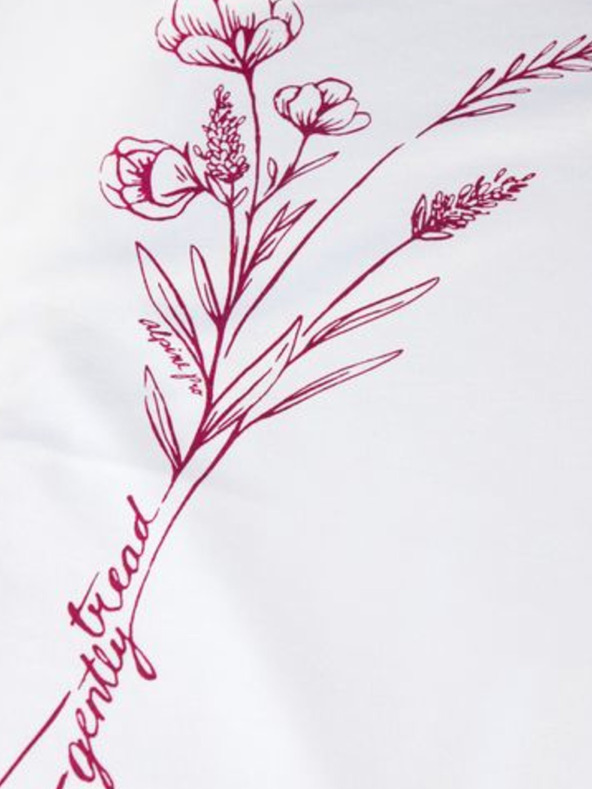 ALPINE PRO Biele dámske tričko ALPINE PRO Gabora