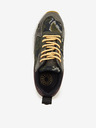 Scotch & Soda Tmavozelené dámske vzorované tenisky Scotch & Soda Celest Sneaker Green Multi