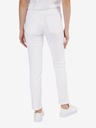 Diesel Biele Diesel Babhila dámske orezané slim fit džínsy