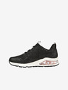 Skechers Čierne dámske tenisky Skechers Traveler