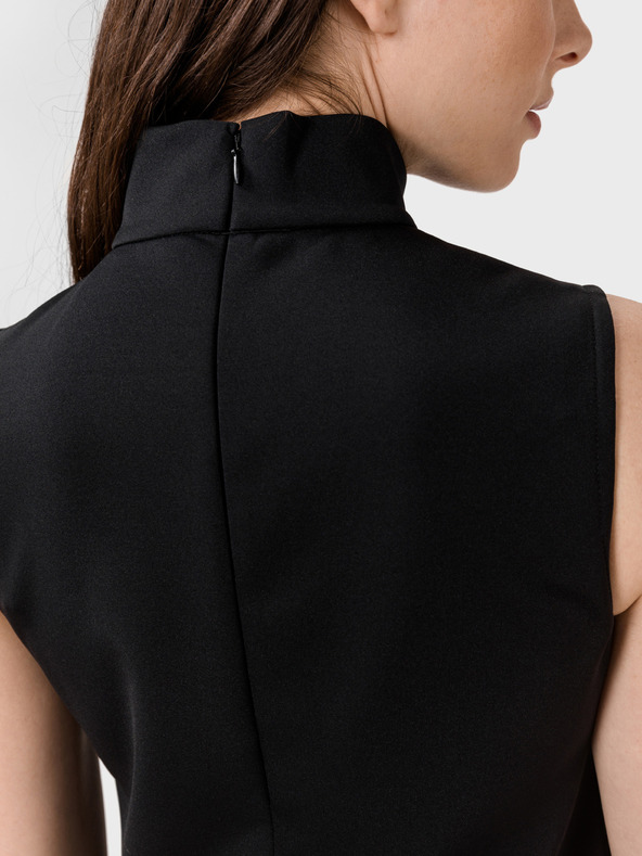 Versace Jeans Couture Čierne krátke šaty Versace Jeans Couture