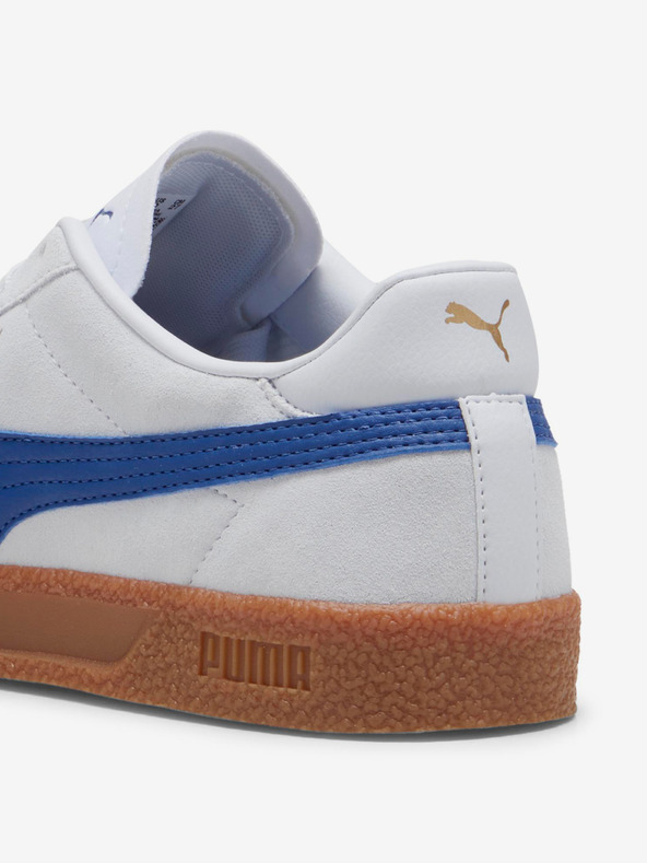 Puma Modro-šedé pánske semišové tenisky Puma Club