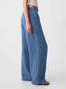 GAP Mušelínové nohavice wide leg GAP