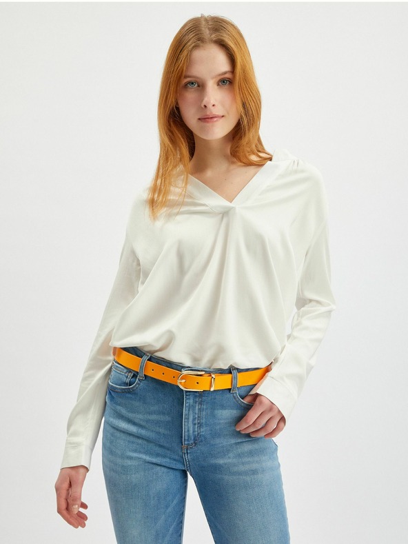 Orsay Oranžový dámsky opasok ORSAY