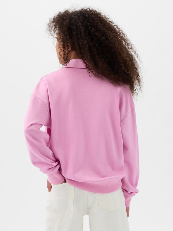 GAP Detská mikina s golierom GAP