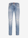 Jack & Jones Svetlomodré pánske džínsy rovného strihu Jack & Jones Tim