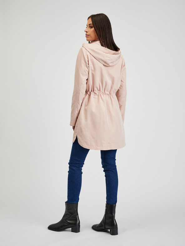 Orsay Svetlo růžová dámska parka ORSAY