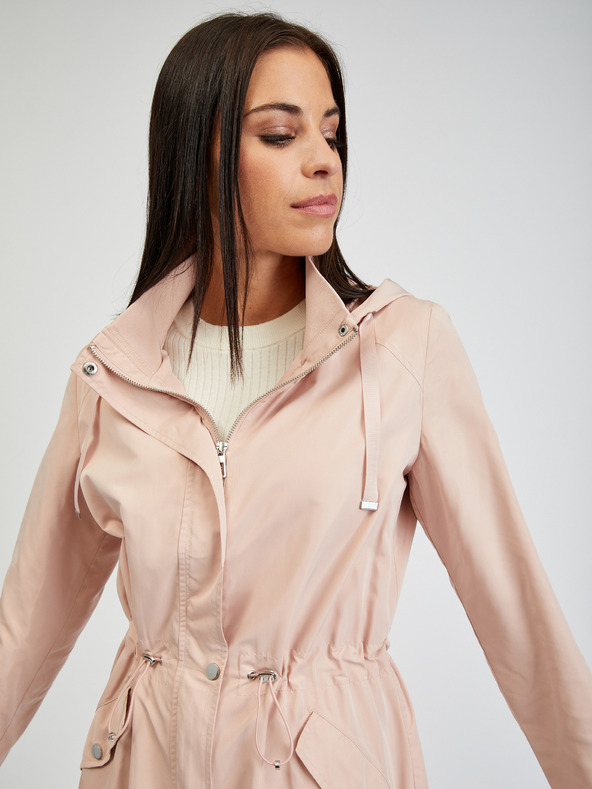 Orsay Svetlo růžová dámska parka ORSAY