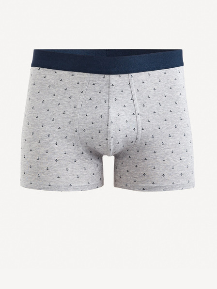 Celio Svetlošedé pánske boxerky Celio Gibobord