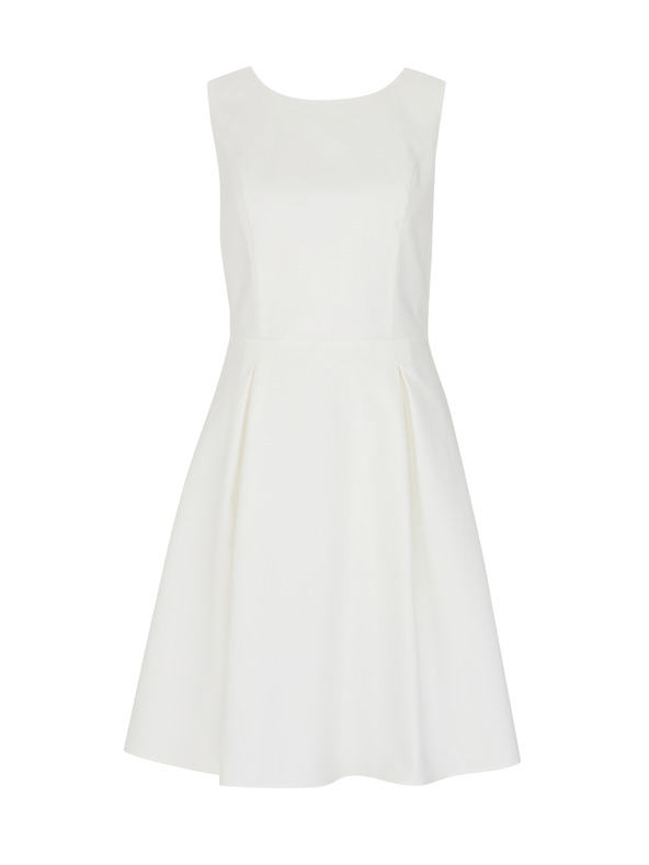 Orsay Biele dámske šaty ORSAY