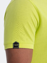 Ombre Clothing Svetlozelená Pánska polokošeľa Ombre Oblečenie