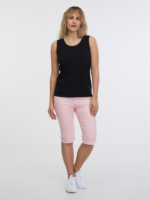 Sam 73 Čierne dámske tielko SAM 73 Carla