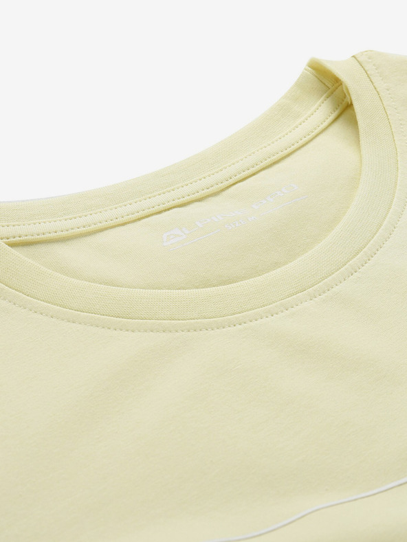 ALPINE PRO Svetlozelené dámske rýchlosťahovacie tričko ALPINE PRO NORDA