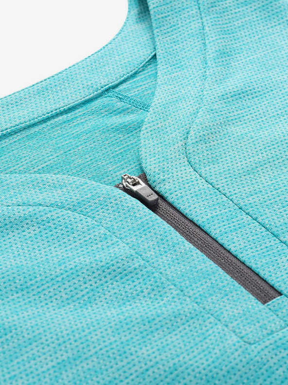 ALPINE PRO Tyrkysové dámske cyklistické tričko ALPINE PRO Gereta