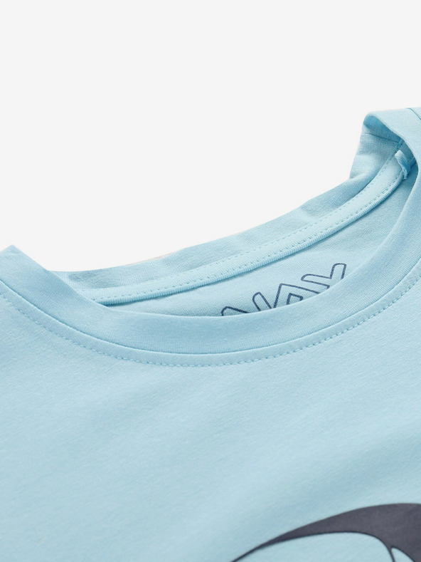 NAX Svetlomodré dámske tričko NAX NERGA