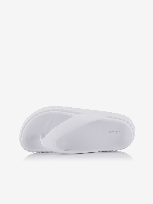 ALPINE PRO Biele dámske žabky ALPINE PRO Chima