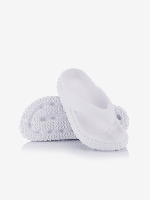 ALPINE PRO Biele dámske žabky ALPINE PRO Chima