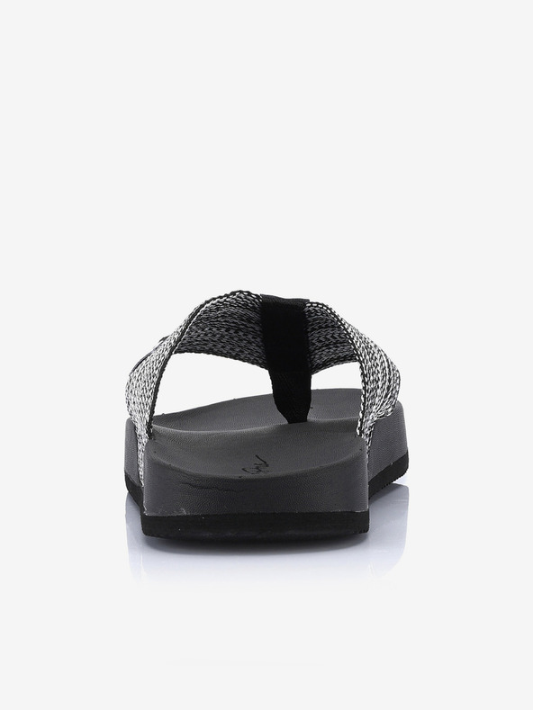 ALPINE PRO Čierne dámske žabky ALPINE PRO Lauga