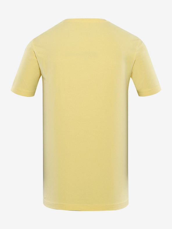 NAX Žlté pánske tričko NAX Jurg