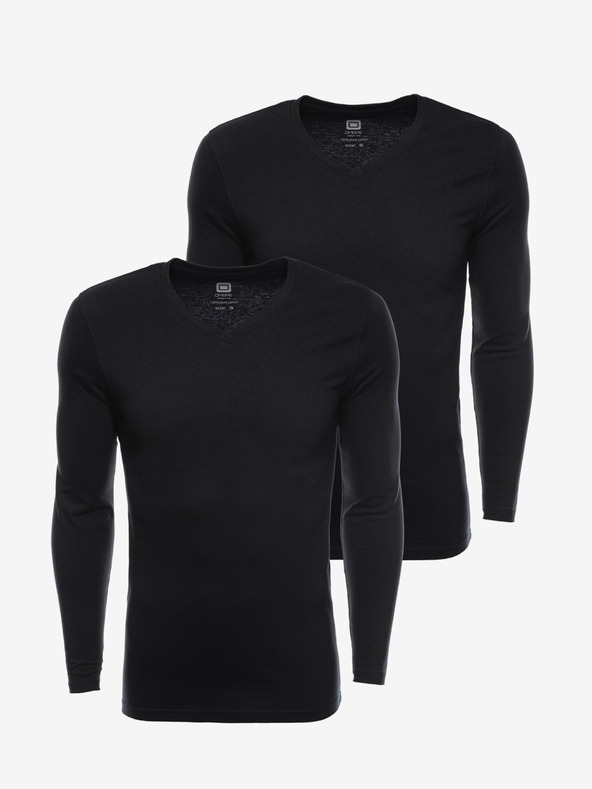 Ombre Clothing Tričko 2 ks