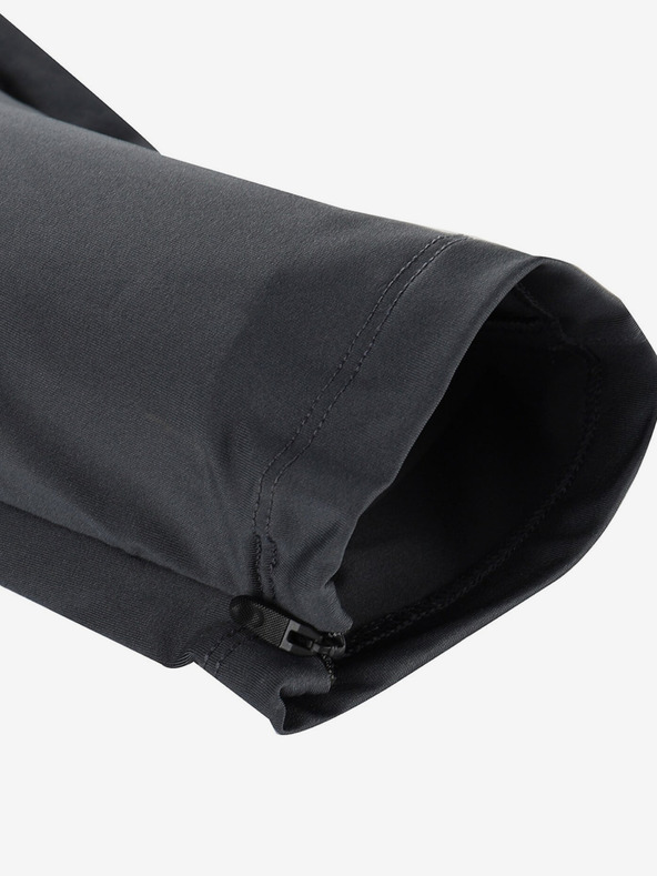 ALPINE PRO Sivé pánske rýchloschnúce nohavice ALPINE PRO Zerec