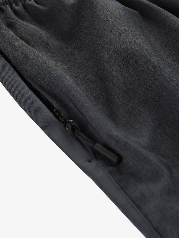 ALPINE PRO Sivé pánske rýchloschnúce nohavice ALPINE PRO Zerec