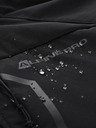 ALPINE PRO Čierna pánska softshellová bunda ALPINE PRO HOOR