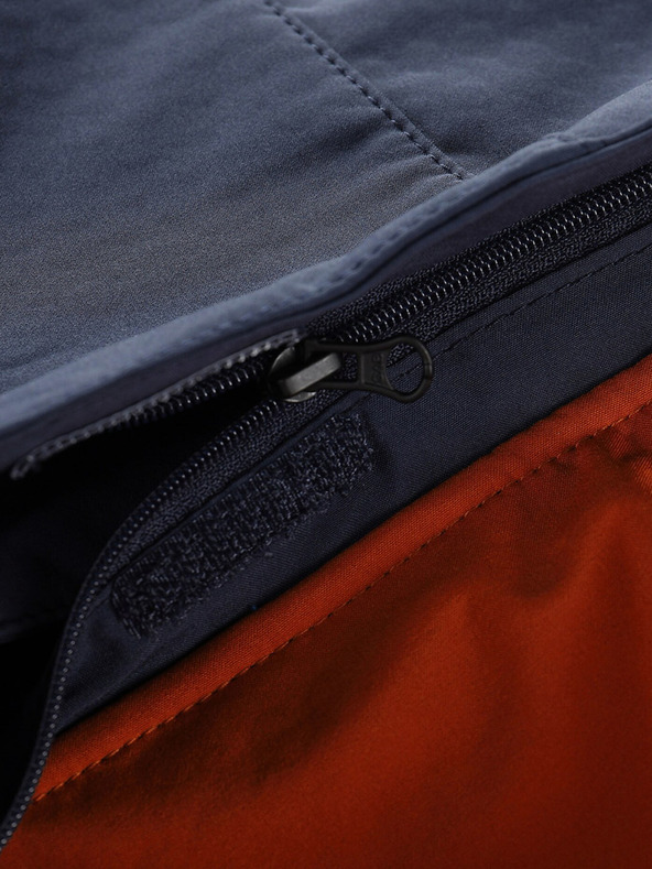 ALPINE PRO Hnedá pánska softshellová bunda ALPINE PRO HOORA