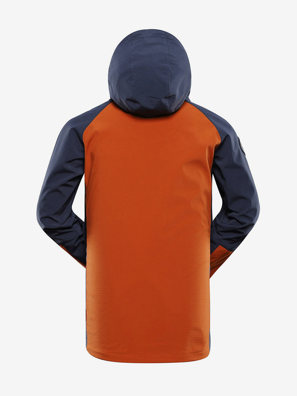 ALPINE PRO Hnedá pánska softshellová bunda ALPINE PRO HOORA