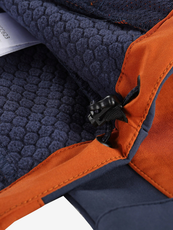 ALPINE PRO Hnedá pánska softshellová bunda ALPINE PRO HOORA