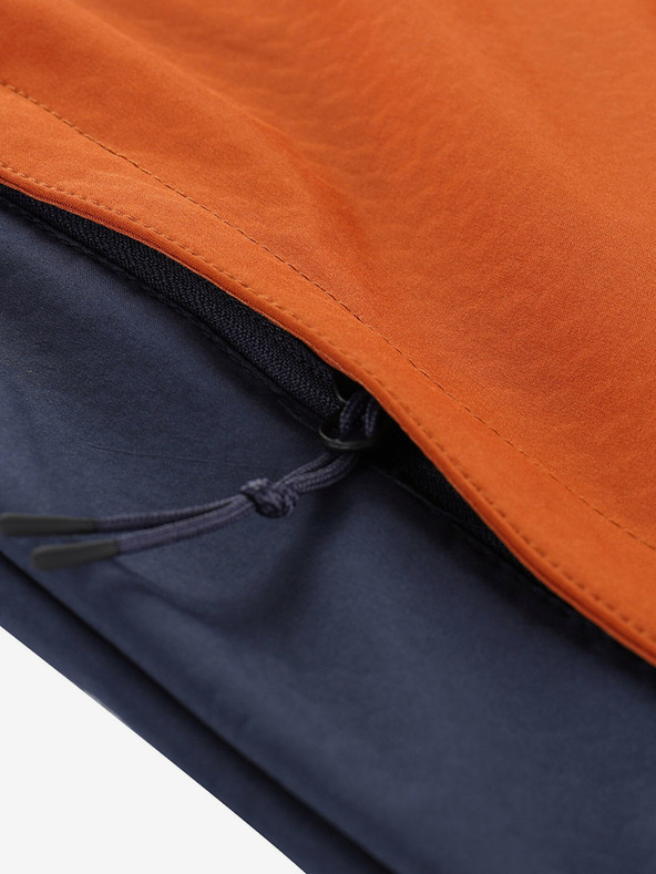 ALPINE PRO Hnedá pánska softshellová bunda ALPINE PRO HOORA