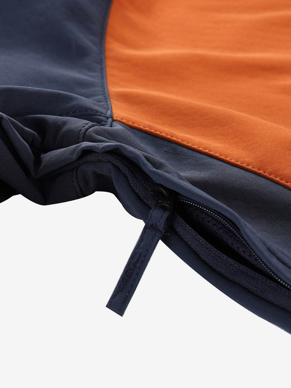 ALPINE PRO Hnedá pánska softshellová bunda ALPINE PRO HOORA