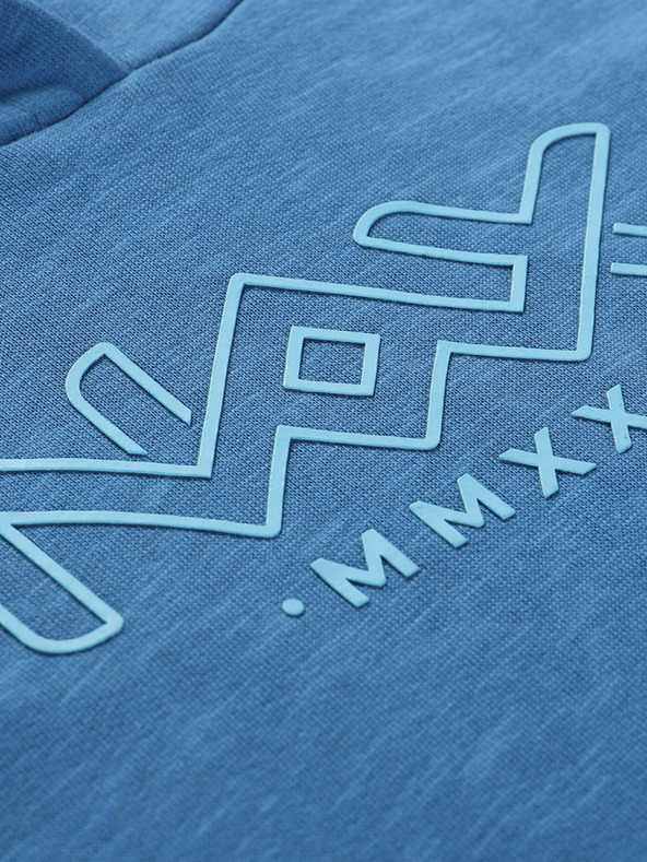 NAX Modrá detská mikina NAX COLEFO