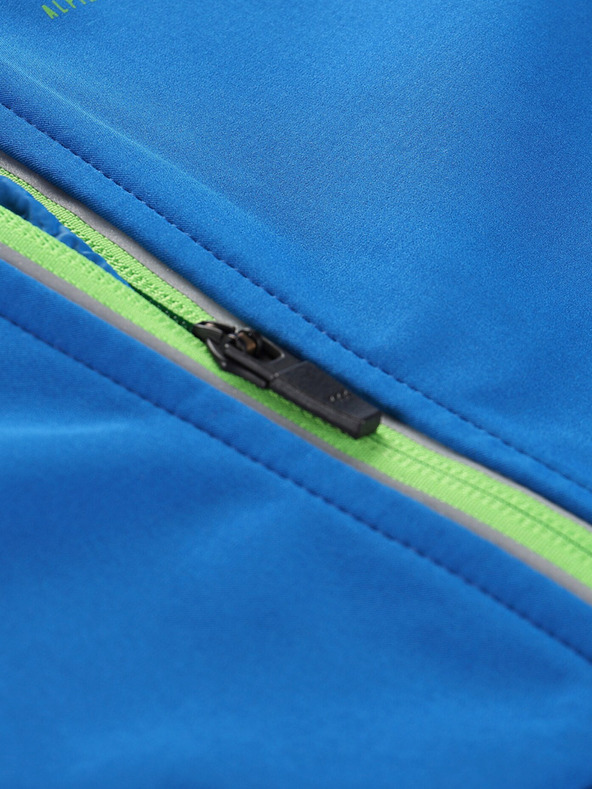 ALPINE PRO Modrá detská softshellová bunda ALPINE PRO SPERTO