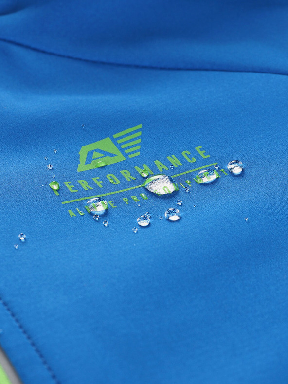 ALPINE PRO Modrá detská softshellová bunda ALPINE PRO SPERTO