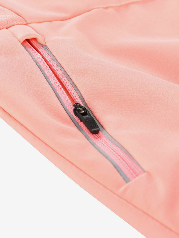 ALPINE PRO Oranžová detská softshellová bunda ALPINE PRO SPERTO