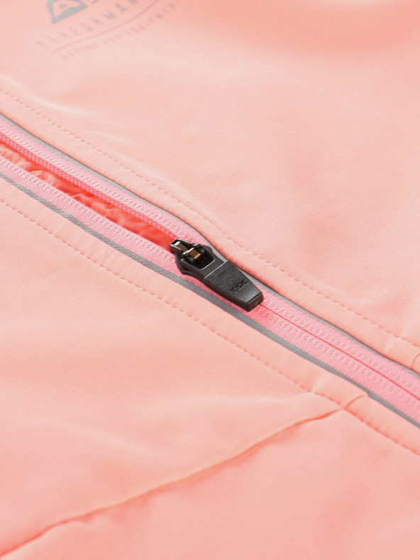 ALPINE PRO Oranžová detská softshellová bunda ALPINE PRO SPERTO