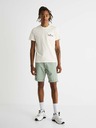 Celio Svetlozelené pánske chino šortky Celio Bochinobm