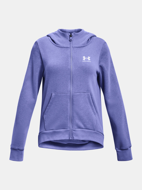 Under Armour Dievčenská mikina Under Armour Rival Fleece LU FZ Hoodie