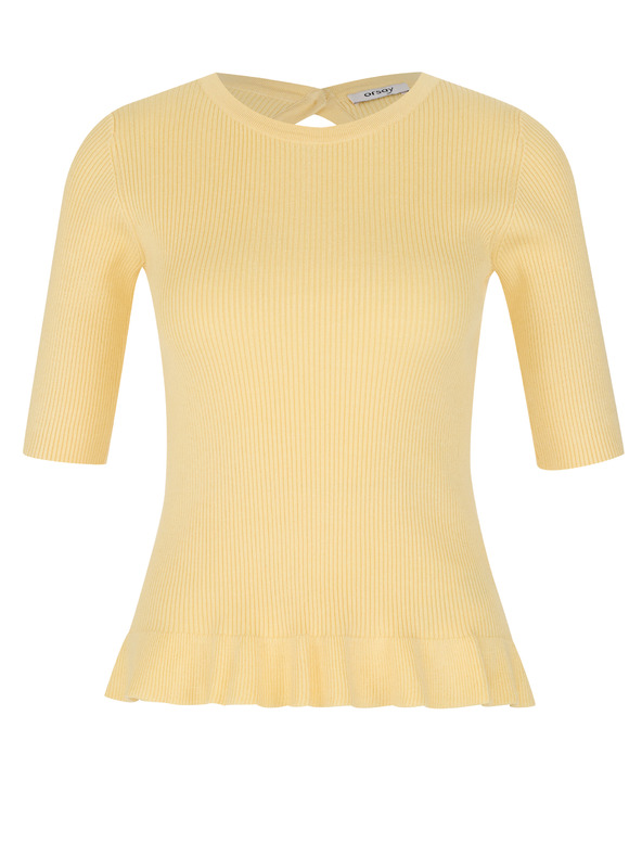 Orsay Žlté dámske tričko ORSAY