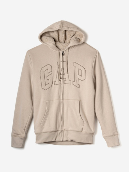 GAP Zateplená mikina s logom GAP