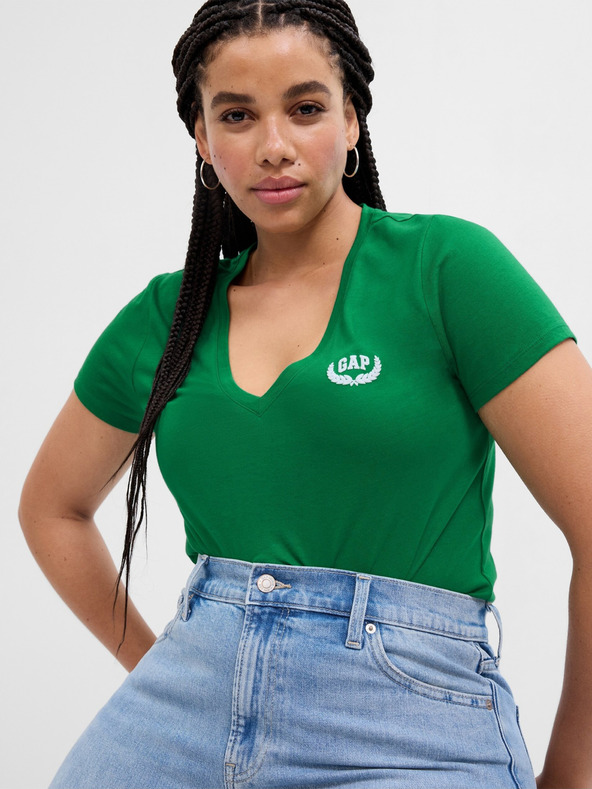 GAP Tričko s výstrihom do V GAP